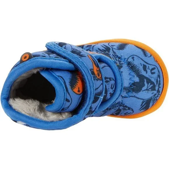 Bogs Boys Dino Blue Winter Booties - Picture 2 of 7